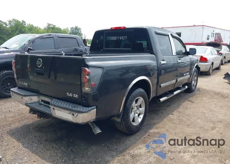 2005 Nissan Titan Se z USA, uszkodzony, nr VIN 1N6BA07A95N543617